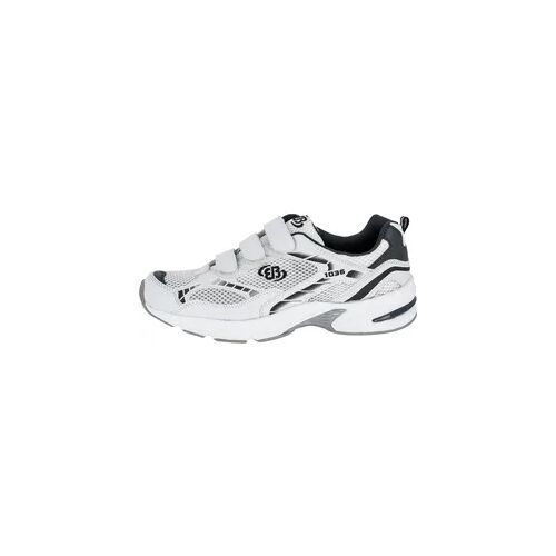 Laufschuh Herren Klettverschluss Brütting Force V weiß 41 (UK 8)