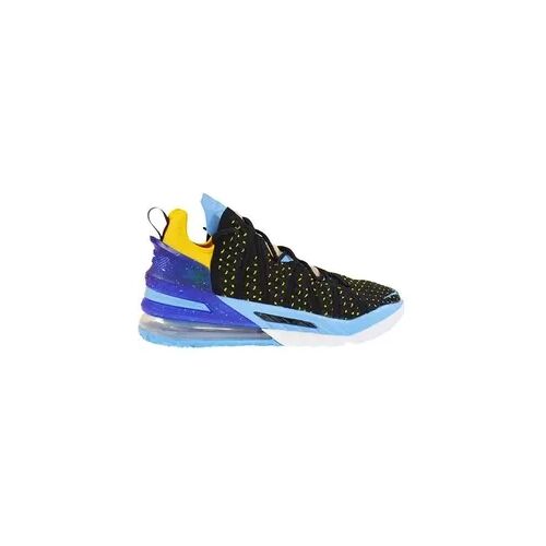 Herren basketball Schuhe Nike Lebron Xviii Dynasty Minneapolis Lakers blau gelb 43 (UK 8.5)