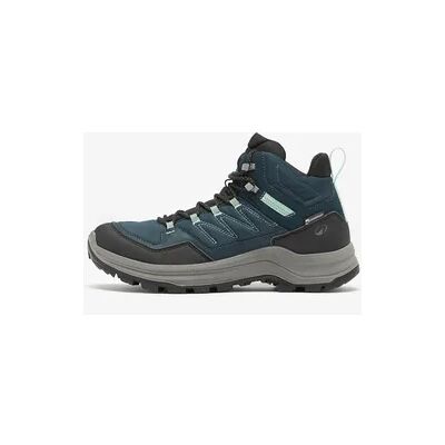QUECHUA Wanderschuhe Damen wasserdicht - MH100 grün/grau QUECHUA Wanderschuhe Damen wasserdicht - MH100 grün/grau