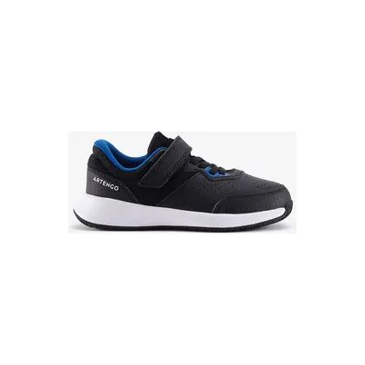 Artengo Kinderschuh Rip-tab Tennis - Essential Junior Schwarz/blau - Tennisschuhe Artengo Kinderschuh Rip-tab Tennis - Essential Junior Schwarz/blau - Tennisschuhe