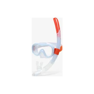 Decathlon Schnorchel-Set Damen/Herren Anti-Beschlag-Maske Ventil-Schnorchel MT100 hellgrau Decathlon Schnorchel-Set Damen/Herren Anti-Beschlag-Maske Ventil-Schnorchel MT100 hellgrau