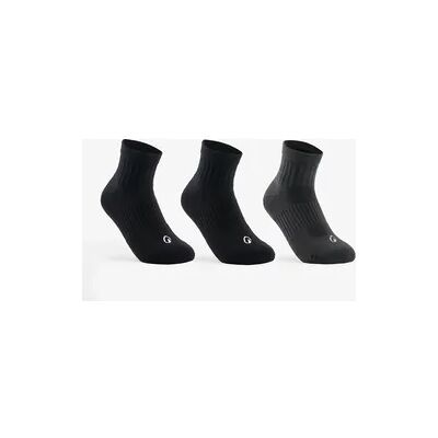 Artengo Kindersport-Socken - Schwarz/Grau - Packung mit 3 Artengo Kindersport-Socken - Schwarz/Grau - Packung mit 3