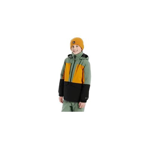 Kinder-Skijacke Protest Milan gelb 140 cm
