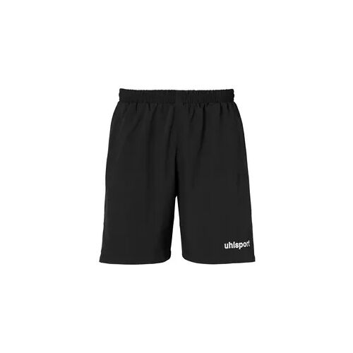 Hose Präsentationsshort Essential Webshorts Junior UHLSPORT schwarz 128 cm