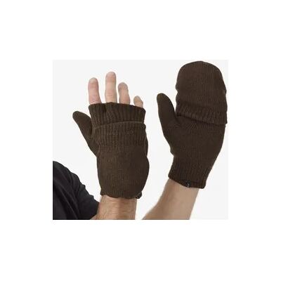 SOLOGNAC Handschuhe Strick 500 braun SOLOGNAC Handschuhe Strick 500 braun