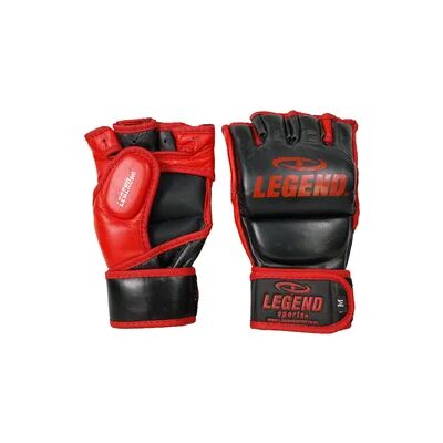 LEGEND SPORTS Boxsack-/MMA-Handschuhe Herren/Damen Schwarz-Rotes Leder LEGEND SPORTS Boxsack-/MMA-Handschuhe Herren/Damen Schwarz-Rotes Leder