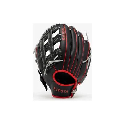 KIPSTA Damen/Herren Baseball Handschuh - BA100 LHT schwarz/rot KIPSTA Damen/Herren Baseball Handschuh - BA100 LHT schwarz/rot