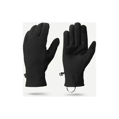 Forclaz MT500 Erwachsene Mountain Trekking Recycling Fleece-Handschuhe - Schwarz Forclaz MT500 Erwachsene Mountain Trekking Recycling Fleece-Handschuhe - Schwarz