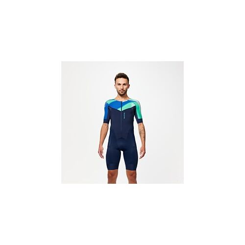 VAN RYSEL Triathlonanzug Herren Triathlon – LD dunkelblau, blau, S