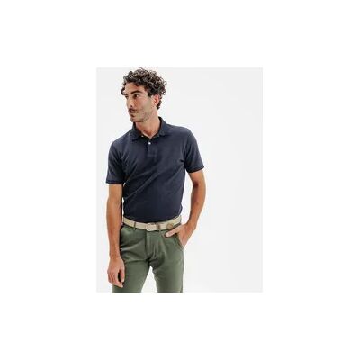 INESIS Herren Golf Poloshirt kurzarm Baumwolle/Polyester - MW500 marineblau INESIS Herren Golf Poloshirt kurzarm Baumwolle/Polyester - MW500 marineblau