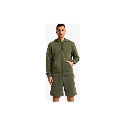 Domyos Kapuzenjacke Herren warm - khaki Domyos Kapuzenjacke Herren warm - khaki