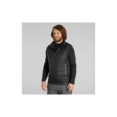 FORCLAZ Wattierte Weste Herren Trekking - MT100 schwarz FORCLAZ Wattierte Weste Herren Trekking - MT100 schwarz