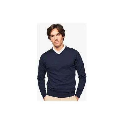 INESIS Herrren V-Ausschnitt Golf Pullover - MW100 marineblau INESIS Herrren V-Ausschnitt Golf Pullover - MW100 marineblau