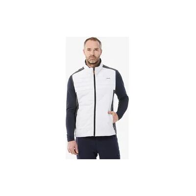 WEDZE Skiweste Herren ärmellos, dehnbar - 500 grau/weiss WEDZE Skiweste Herren ärmellos, dehnbar - 500 grau/weiss