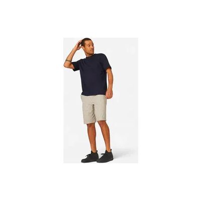 Domyos T-Shirt Herren Regular Baumwolle Rundhals Fitness - 500 schwarz/blau Domyos T-Shirt Herren Regular Baumwolle Rundhals Fitness - 500 schwarz/blau
