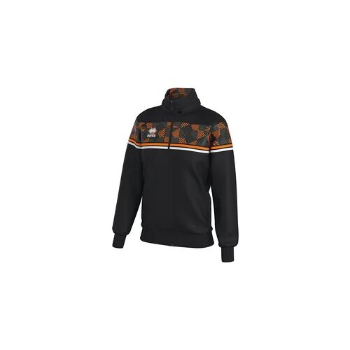 Jacke Frau Errea Diana schwarz orange 3XL