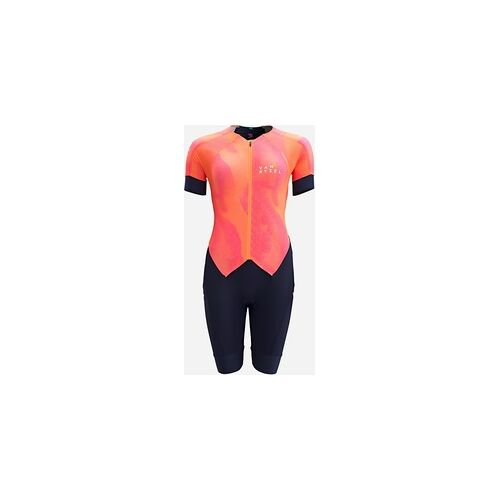 VAN RYSEL Triathlonanzug Damen – LD marineblau/orange, blau rosa rot, XS
