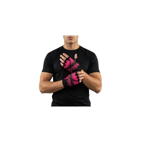 LEGEA Fitnesshandschuhe FIT ohne Finger schwarz rosa L / XL