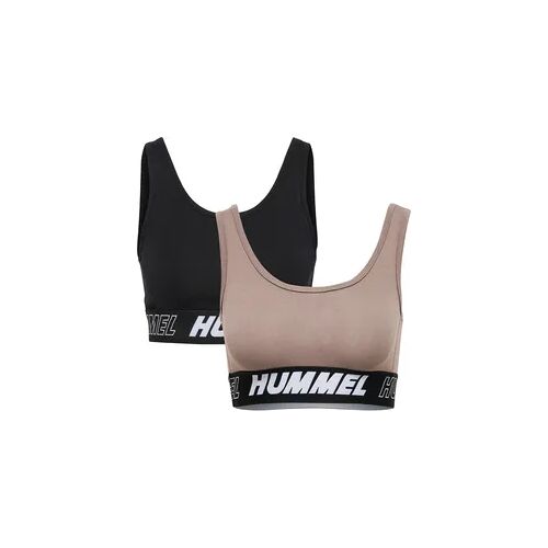 Top Hmlte Maja Multisport Damen HUMMEL schwarz rosa S