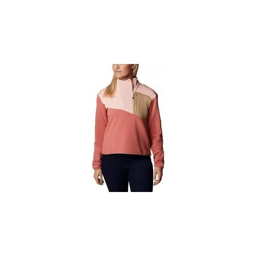Pullover Columbia Lodge Hybrid Pullover Damen - rot beige rot L
