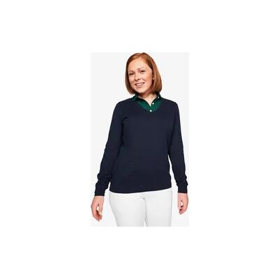 INESIS Damen V-Ausschnitt Golf Pullover - MW100 marineblau INESIS Damen V-Ausschnitt Golf Pullover - MW100 marineblau