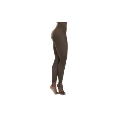 Domyos Ballettstrumpfhose Tanzleggings ohne Fuss Damen - dunkelbraun Domyos Ballettstrumpfhose Tanzleggings ohne Fuss Damen - dunkelbraun