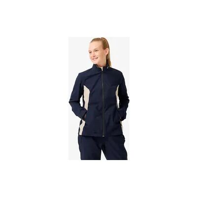 INESIS Damen Golf Regenjacke wasserdicht - RW500 marineblau/beige INESIS Damen Golf Regenjacke wasserdicht - RW500 marineblau/beige