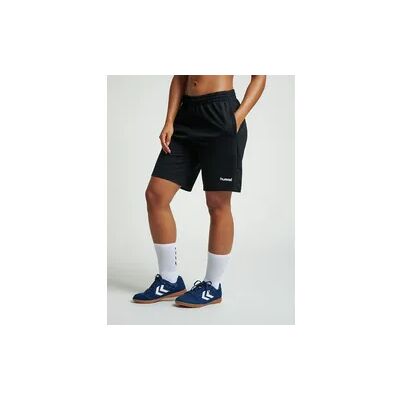 Hummel HMLGO Baumwoll-Bermuda-Shorts Damen Schwarz S - Shorts Hummel HMLGO Baumwoll-Bermuda-Shorts Damen Schwarz S - Shorts