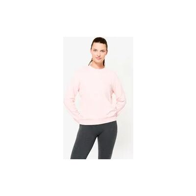 Domyos Sweatshirt Damen Rundhals - hellrosa Domyos Sweatshirt Damen Rundhals - hellrosa