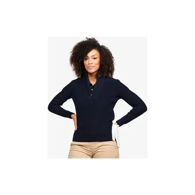 INESIS Golf Pullover Damen Reißverschluss - MW500 marineblau INESIS Golf Pullover Damen Reißverschluss - MW500 marineblau