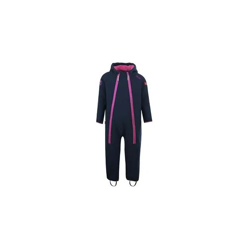Trollkids Kinder Overall Nordkapp Wasserabweisend Marineblau / Magenta rosa blau 80-86cm 18M-2J