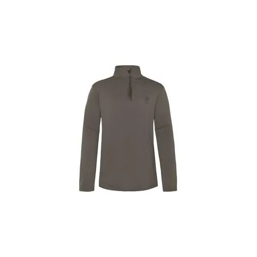 Pullover 1/4 Reißverschluss Kind Protest Willowy grün 116 cm