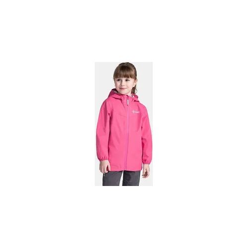 Wasserdichte Kinder Jacke Kilpi DAMIRI-J rosa 134 cm