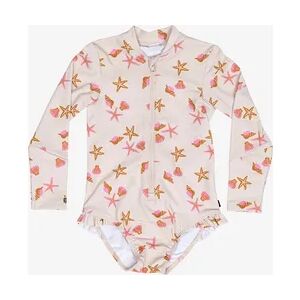 Decathlon Badeanzug Baby/Mädchen langarm UV-Schutz - Izia Shell weiß Decathlon Badeanzug Baby/Mädchen langarm UV-Schutz - Izia Shell weiß