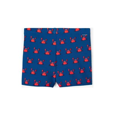 Decathlon Badehose Boxer Baby/Kleinkinder blau/Print Krebse Decathlon Badehose Boxer Baby/Kleinkinder blau/Print Krebse
