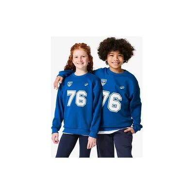 Decathlon Sweatshirt Kinder Fleece Rundhalsausschnitt - bedruckt blau Decathlon Sweatshirt Kinder Fleece Rundhalsausschnitt - bedruckt blau