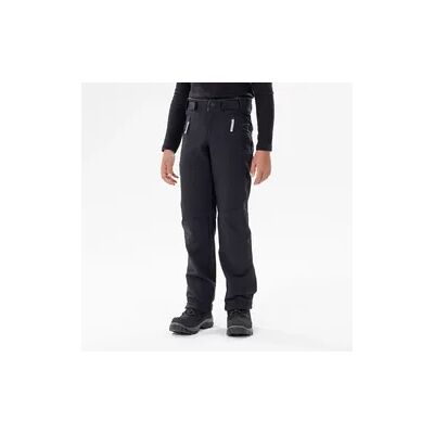 QUECHUA Softshellhose Kinder Gr. 122–170 warm Wandern - MH500 schwarz QUECHUA Softshellhose Kinder Gr. 122–170 warm Wandern - MH500 schwarz