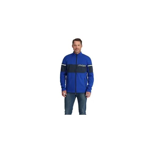 Fleece Spyder Speed schwarz blau L