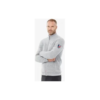 QUECHUA Fleecejacke Herren warm Winterwandern - NH100 grau QUECHUA Fleecejacke Herren warm Winterwandern - NH100 grau