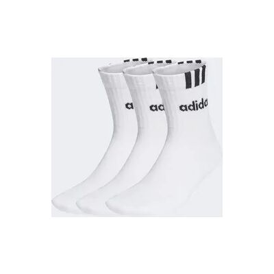 Adidas 3-Streifen Linear Half-Crew Cushioned Socken, 3 Paar Adidas 3-Streifen Linear Half-Crew Cushioned Socken, 3 Paar