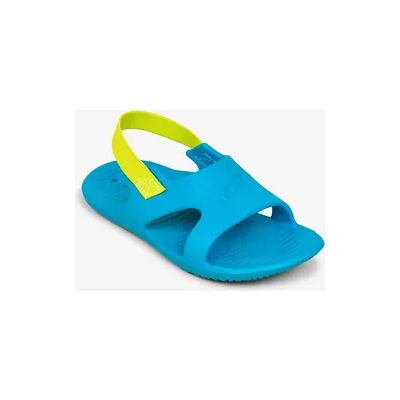 Decathlon Badesandalen Kinder - Slap 100 Basic blau/grün Decathlon Badesandalen Kinder - Slap 100 Basic blau/grün