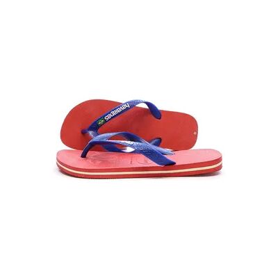 Havaianas Slim Zehentrenner Damen Rot/Blau/Gelb 1740 Havaianas Slim Zehentrenner Damen Rot/Blau/Gelb 1740
