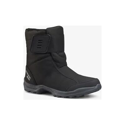 QUECHUA Winterstiefel Herren warm wasserdicht Klett Winterwandern - NH100 schwarz QUECHUA Winterstiefel Herren warm wasserdicht Klett Winterwandern - NH100 schwarz