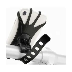 BIKEFLOW Universelle Fahrrad-Smartphone-Halterung Silikon 4,5–7’’ schwarz NO SIZE BIKEFLOW Universelle Fahrrad-Smartphone-Halterung Silikon 4,5–7’’ schwarz NO SIZE