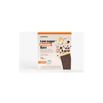 Decathlon Proteinriegel zuckerarm Erdnuss dunkle Schokolade Überzug 6 x 55g Decathlon Proteinriegel zuckerarm Erdnuss dunkle Schokolade Überzug 6 x 55g