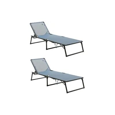 Travellife Como Sonnenliege Sky Blue (2 Stück) Travellife Como Sonnenliege Sky Blue (2 Stück)