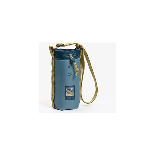 QUECHUA Isolierhülle für Trinkflasche mit Trageriemen/Tasche - 0,6 l grün No Size
