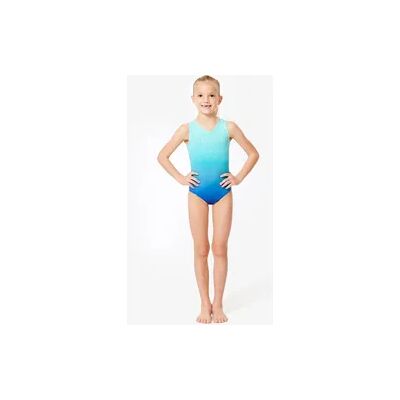 Domyos Ärmelloser Gymnastikanzug Turnanzug Mädchen - türkis Domyos Ärmelloser Gymnastikanzug Turnanzug Mädchen - türkis