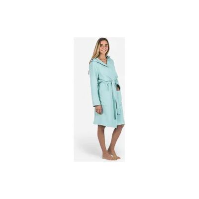 Decathlon Bademantel Mikrofaser Damen kompakt - 500 hellgrün Decathlon Bademantel Mikrofaser Damen kompakt - 500 hellgrün