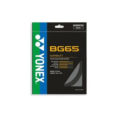 Yonex Bg 65 Badmintonseil - Schwarz Yonex Bg 65 Badmintonseil - Schwarz